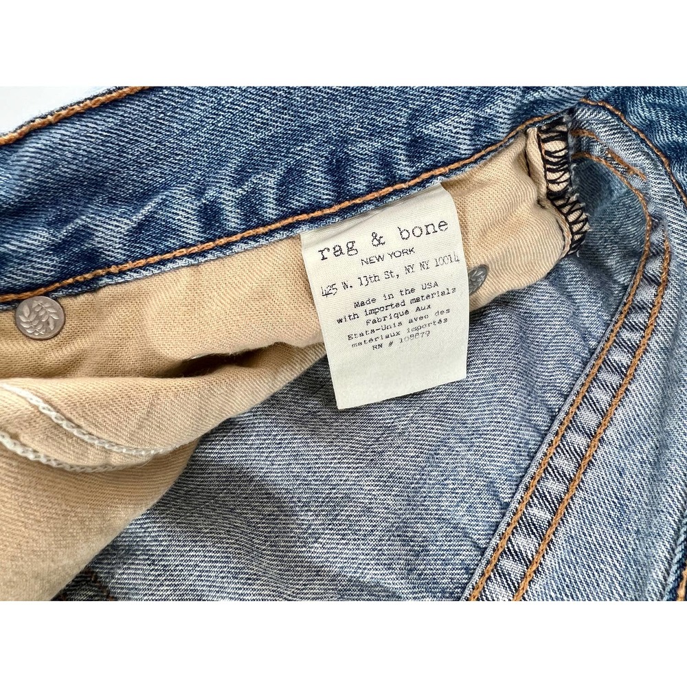 Rag & Bone Women’s Distressed Jean Shorts Size 28 - Picture 6 of 8
